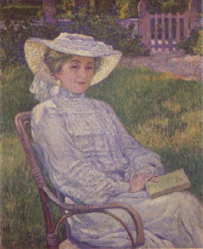The Woman in White, Theo Van Rysselberghe